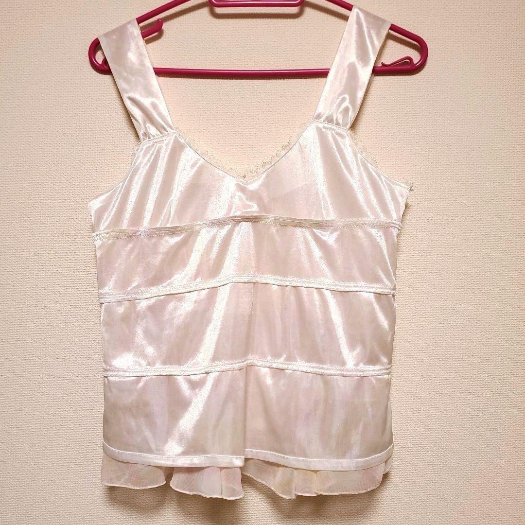 希少旧タグ】LIZ LISA ティアードシフォンキャミソール 姫ギャル Y2K