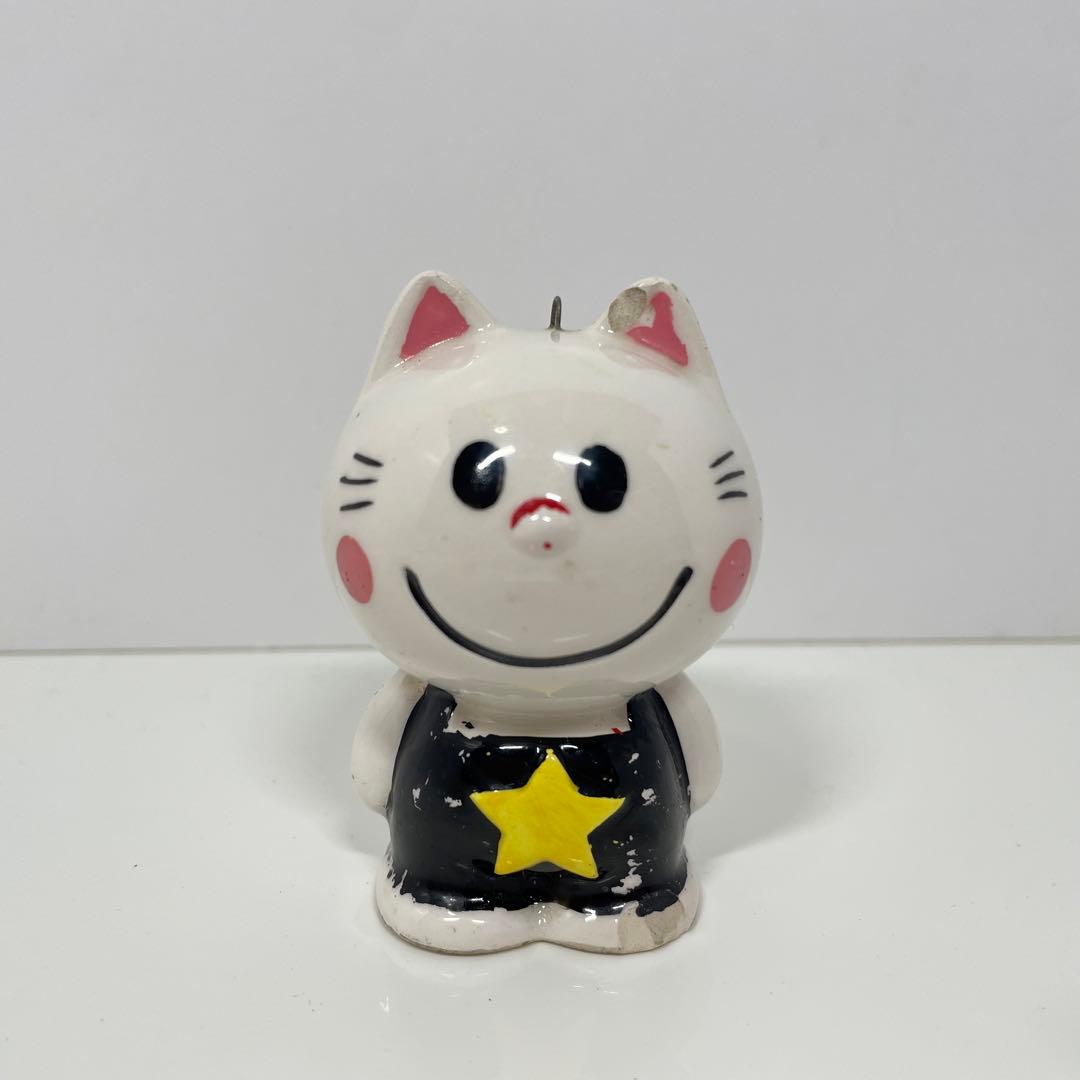 当時物 内藤ルネ 猫 ねこ ネコ 陶器製 置物 rune レトロ 現状品 - メルカリ
