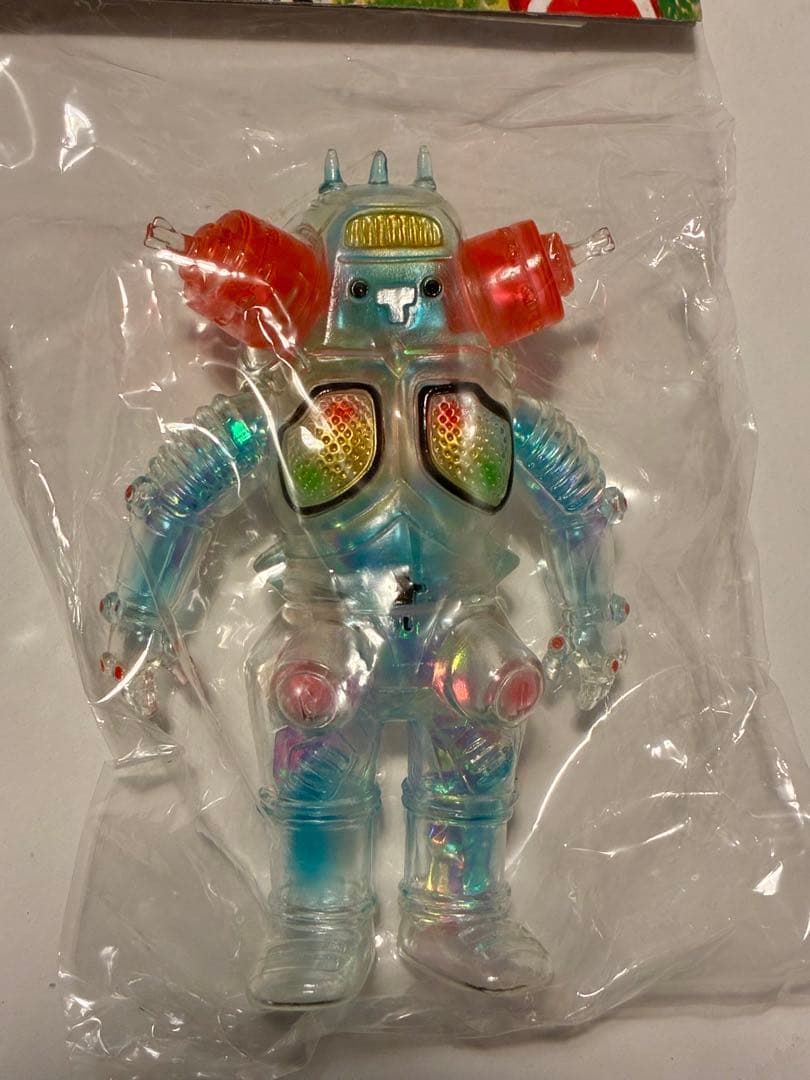 ブルマァク ソフビ ウルトラセブン リトルキングジョー オーロラブルー