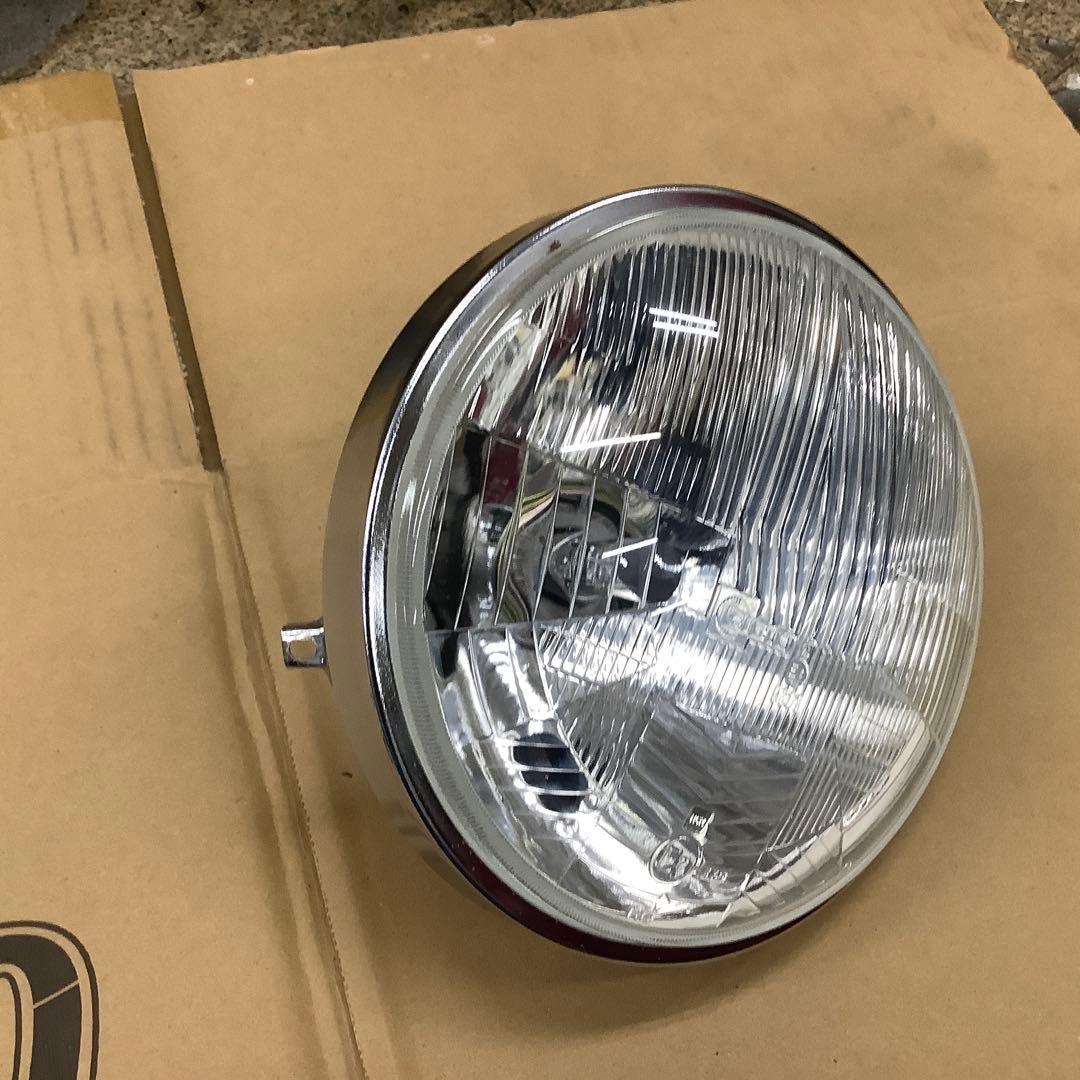 CIBIE 407 シビエ　180mm丸型ヘッドライト　ネイキッド　ゼファー等 PMC マーシャル シビエ 装着可☆ 安心のPMC製 汎用 180Φ ヘッドライト