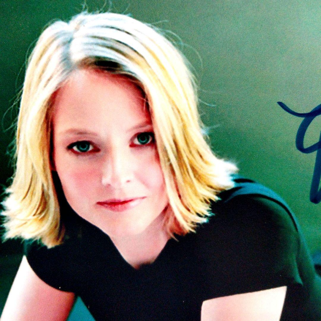 セール中…ジョディ・フォスター直筆サイン入り2Lサイズ写真…フライト