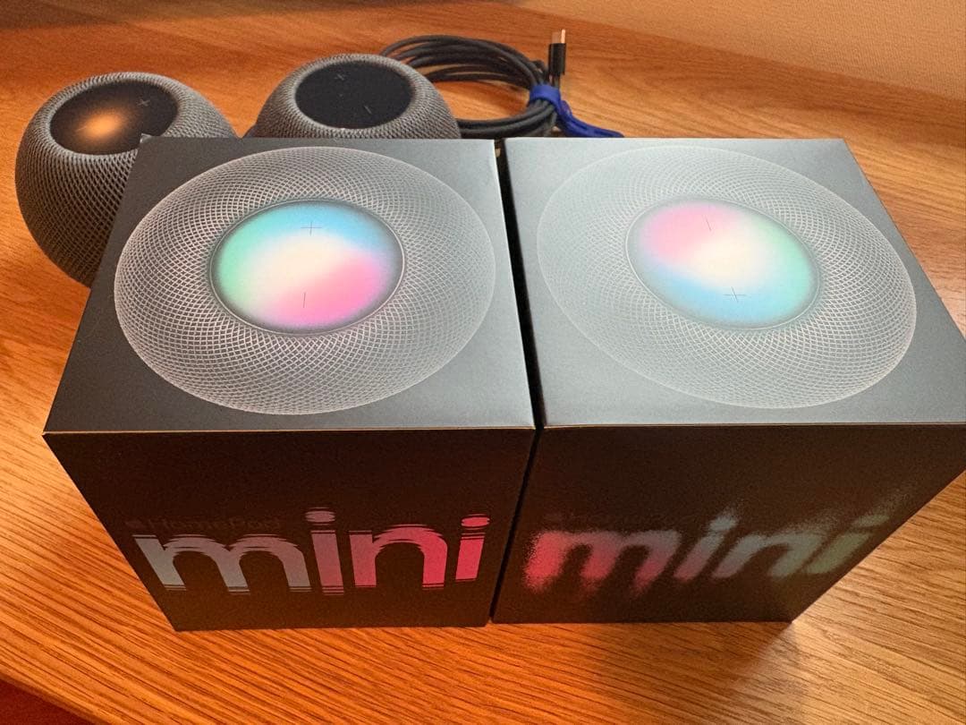 Apple HomePod mini スペースグレー 2台セット