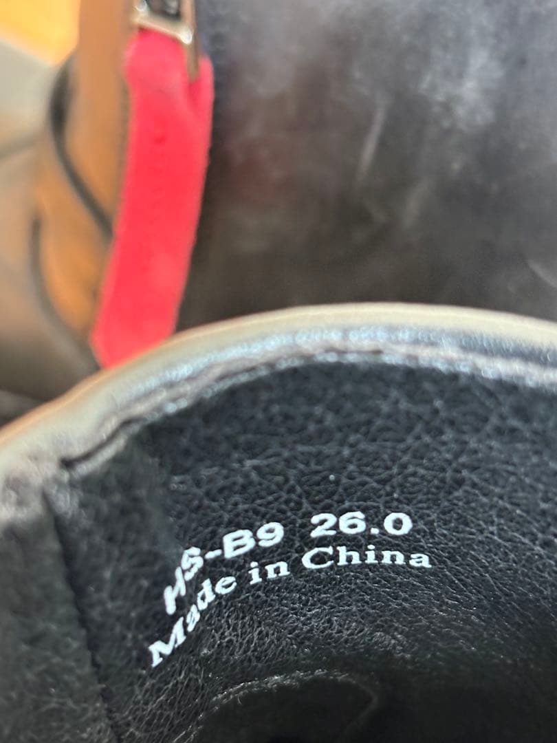 DEGNER デグナー エンジニアブーツ HS-B9 ブラック 26.0cm