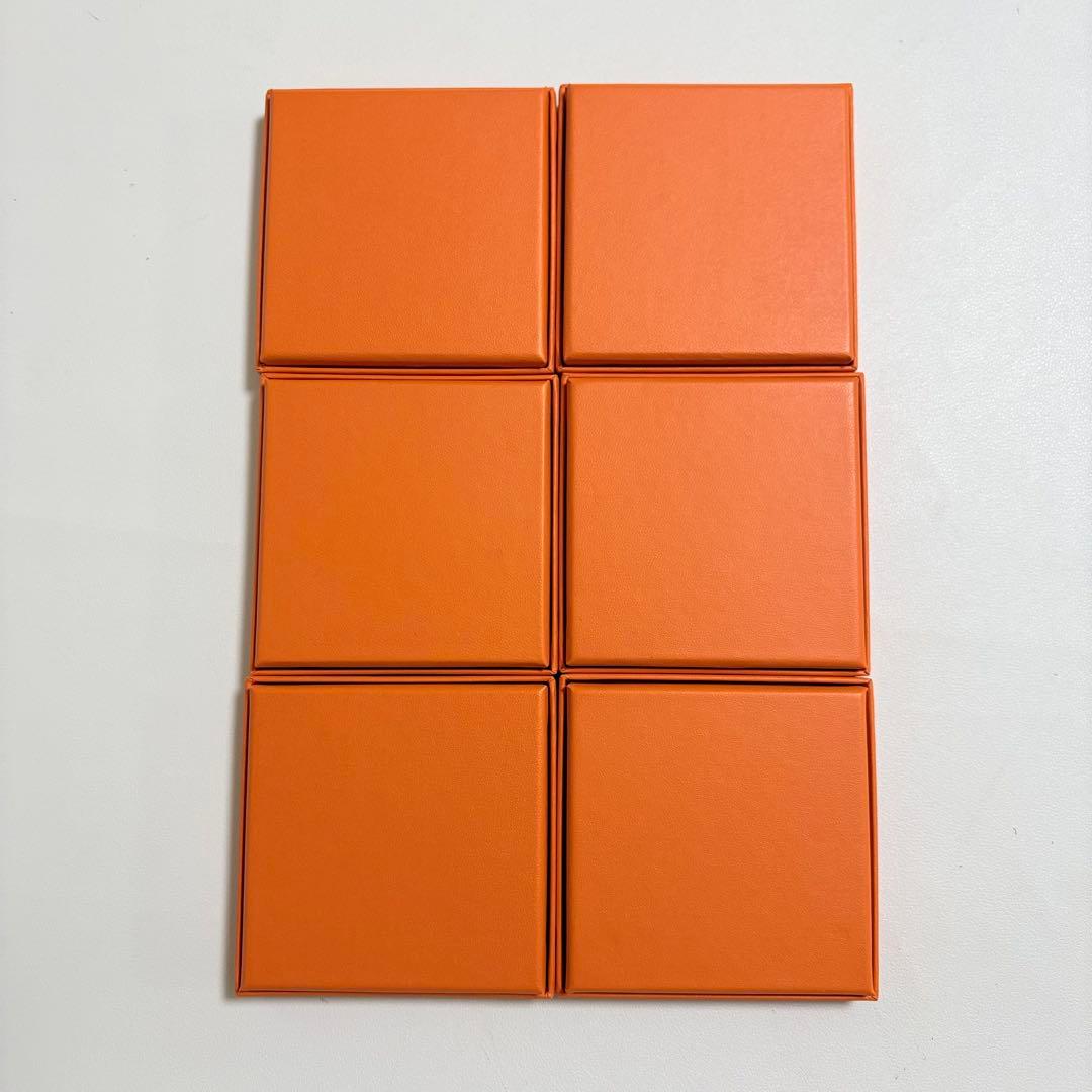 美品 エルメス 保存袋 空箱 6個セット ブレスレット アクセサリー入れ