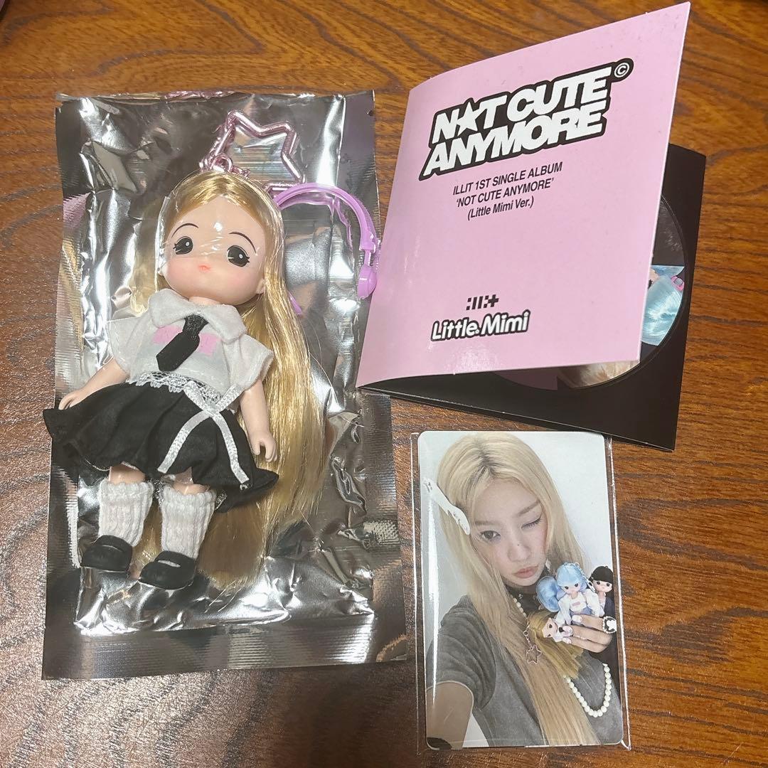 ILLIT リトルミミ トレカ付き not cute anymore ミンジュ - メルカリ