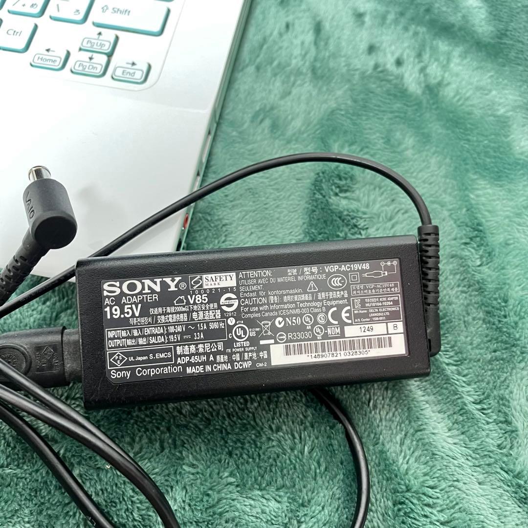SONY VAIO Eシリーズ SVE14A28CJW ホワイト×ブルー - メルカリ