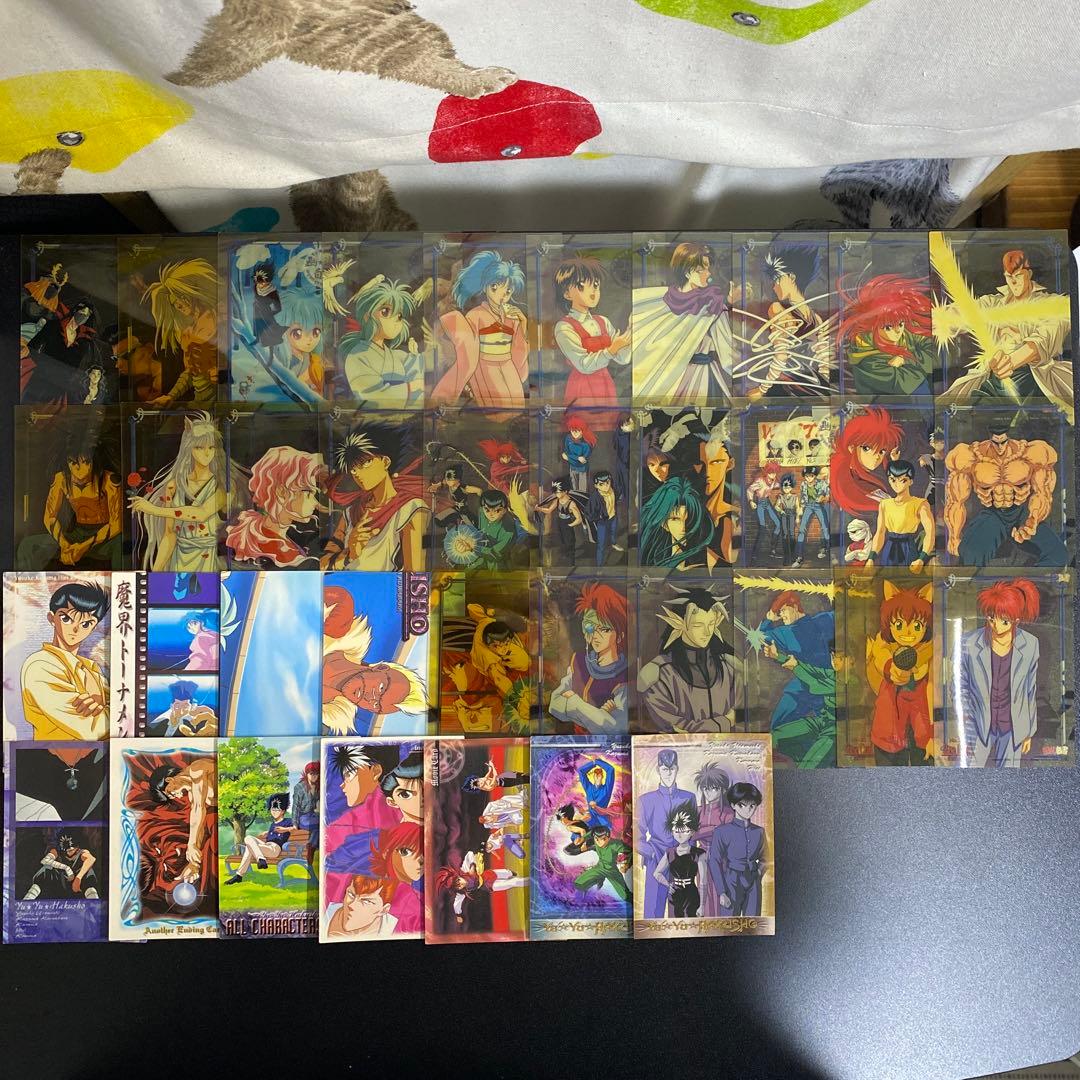 A745】幽遊白書 パーフェクトコレクションカード クリアカード 146枚