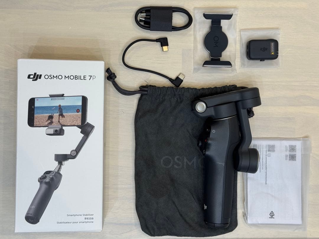 美品】DJI OSMO MOBILE 7P スマホジンバル スタビライザー - メルカリ