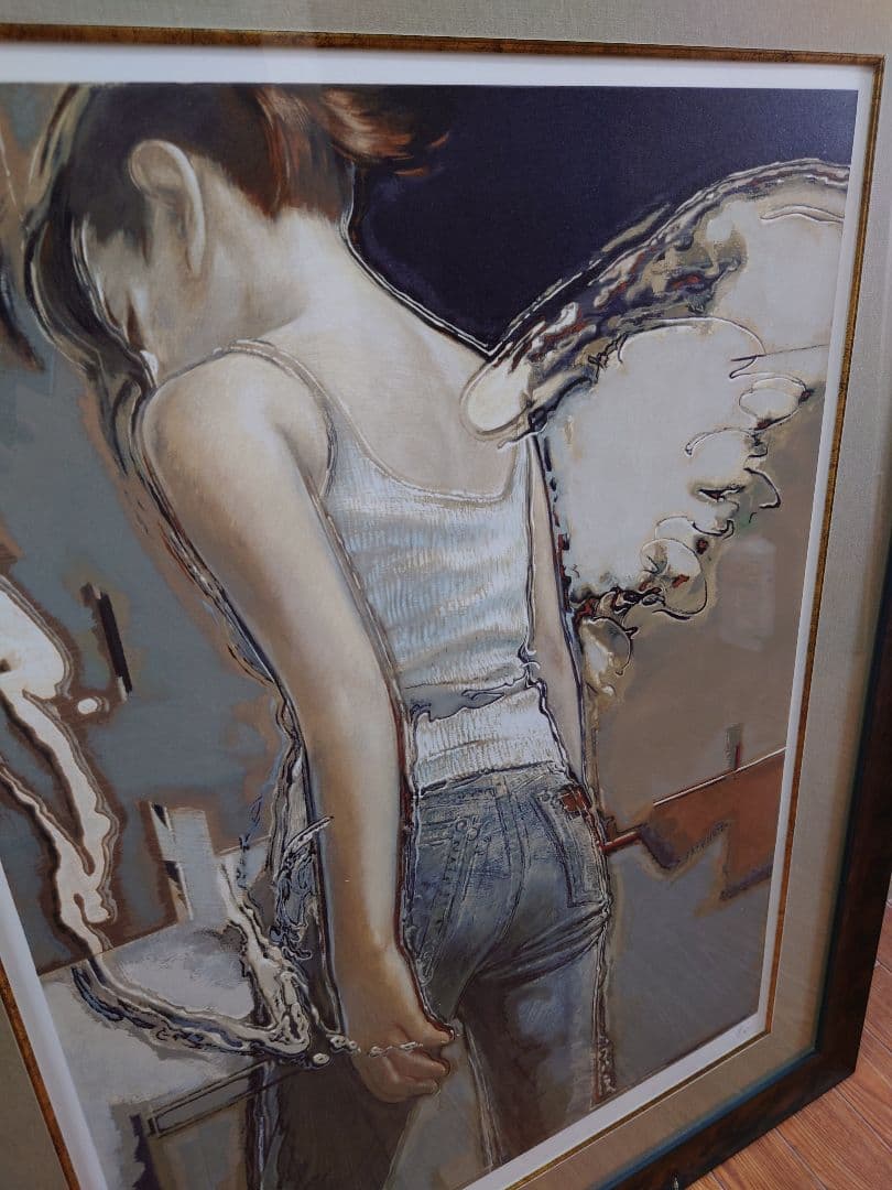 柏本 龍太 『花鳥風月』リトグラフ 絵画 版画 現代アート - メルカリ