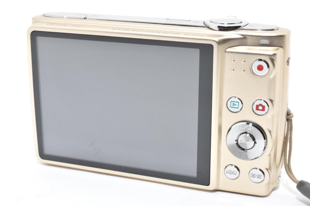 《 美品 》　カシオ　CASIO EXILIM EX-Z400 ゴールド