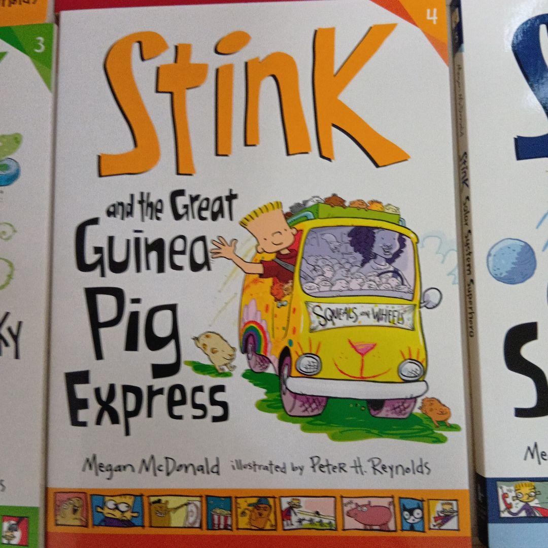 Stinkシリーズ全10巻セット多読チャプターブック Stinkシリーズ全10巻