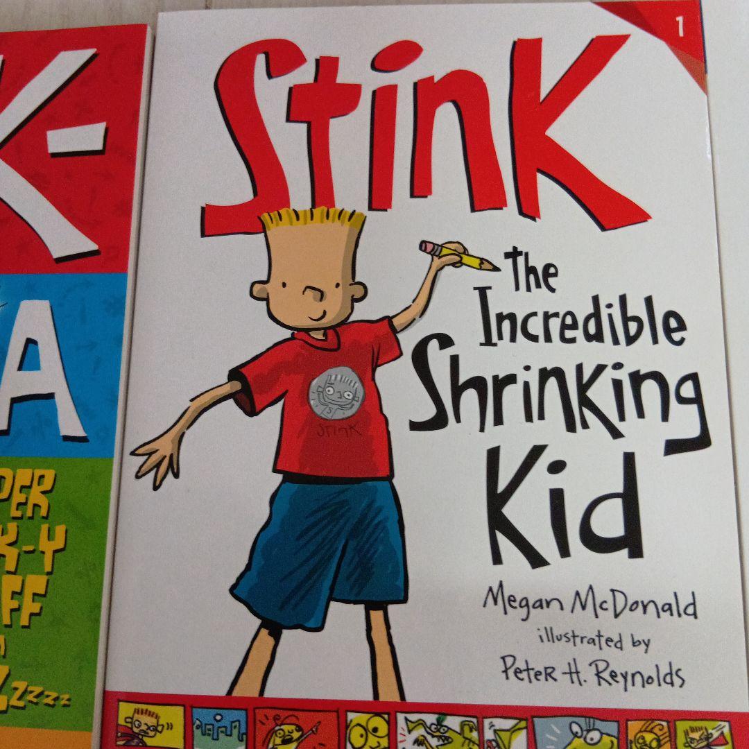 Stinkシリーズ全10巻セット多読チャプターブック Stinkシリーズ全10巻