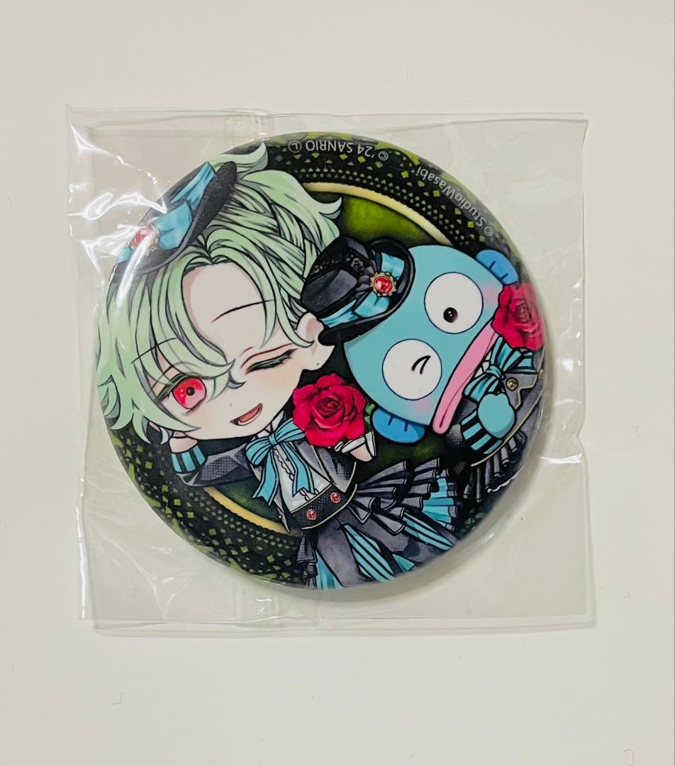 あくねこ ハナマル スタジオわさび サンリオ コラボ 缶バッジ - メルカリ
