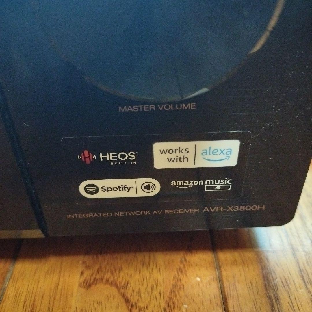 「美品」デノン Denon AVR-X3800H　avアンプ　9.4ch