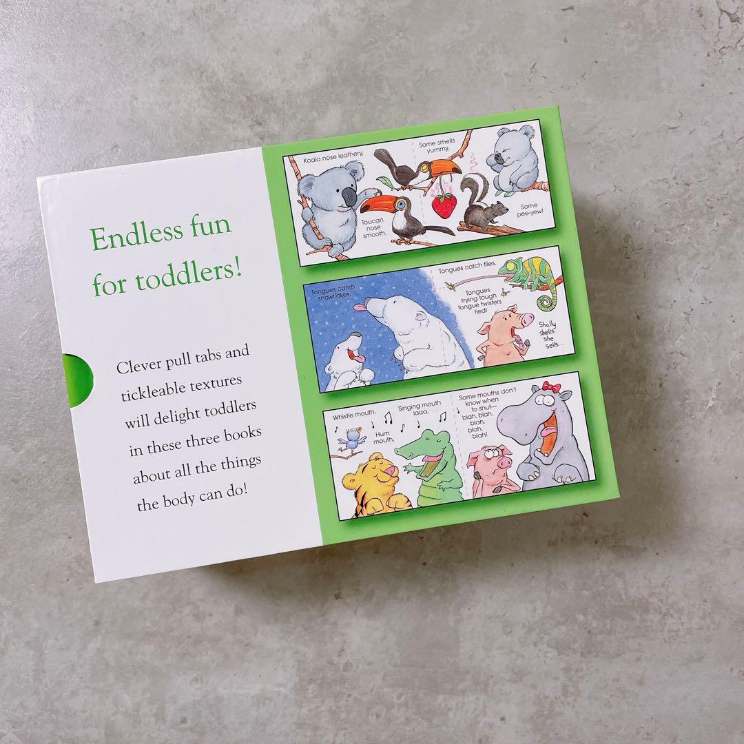 Van Fleet Sniff! Lick! Munch! 仕掛け絵本3冊セット - 絵本・児童書最