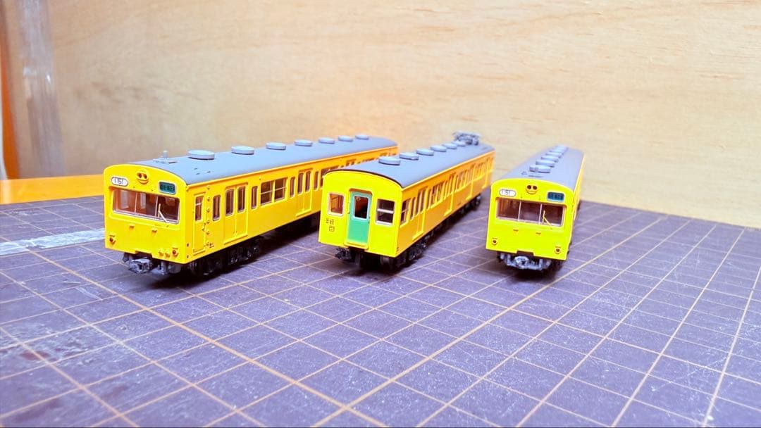 鉄道コレクション【鶴見線】205系&101系セット N化済み