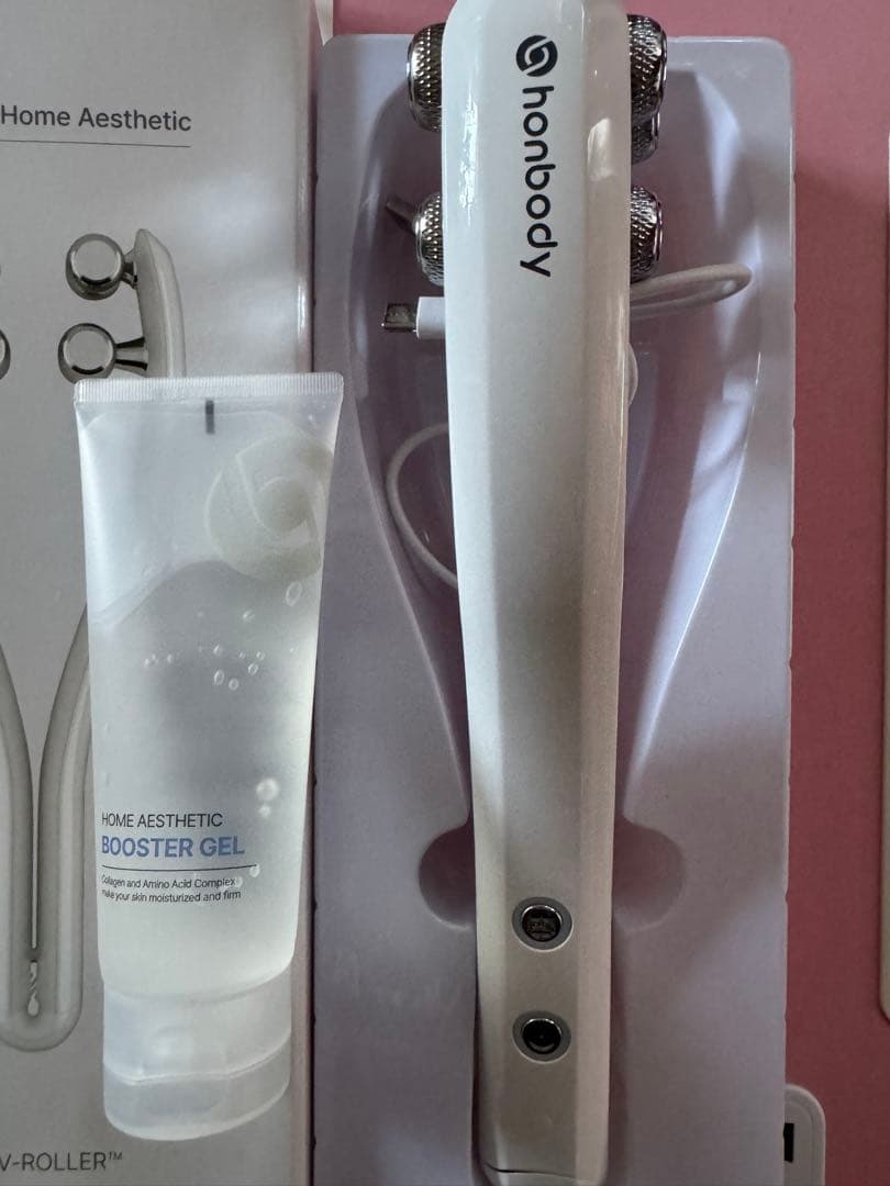 HONBODY 美顔ローラーフェイスローラー 《ジェル付き》