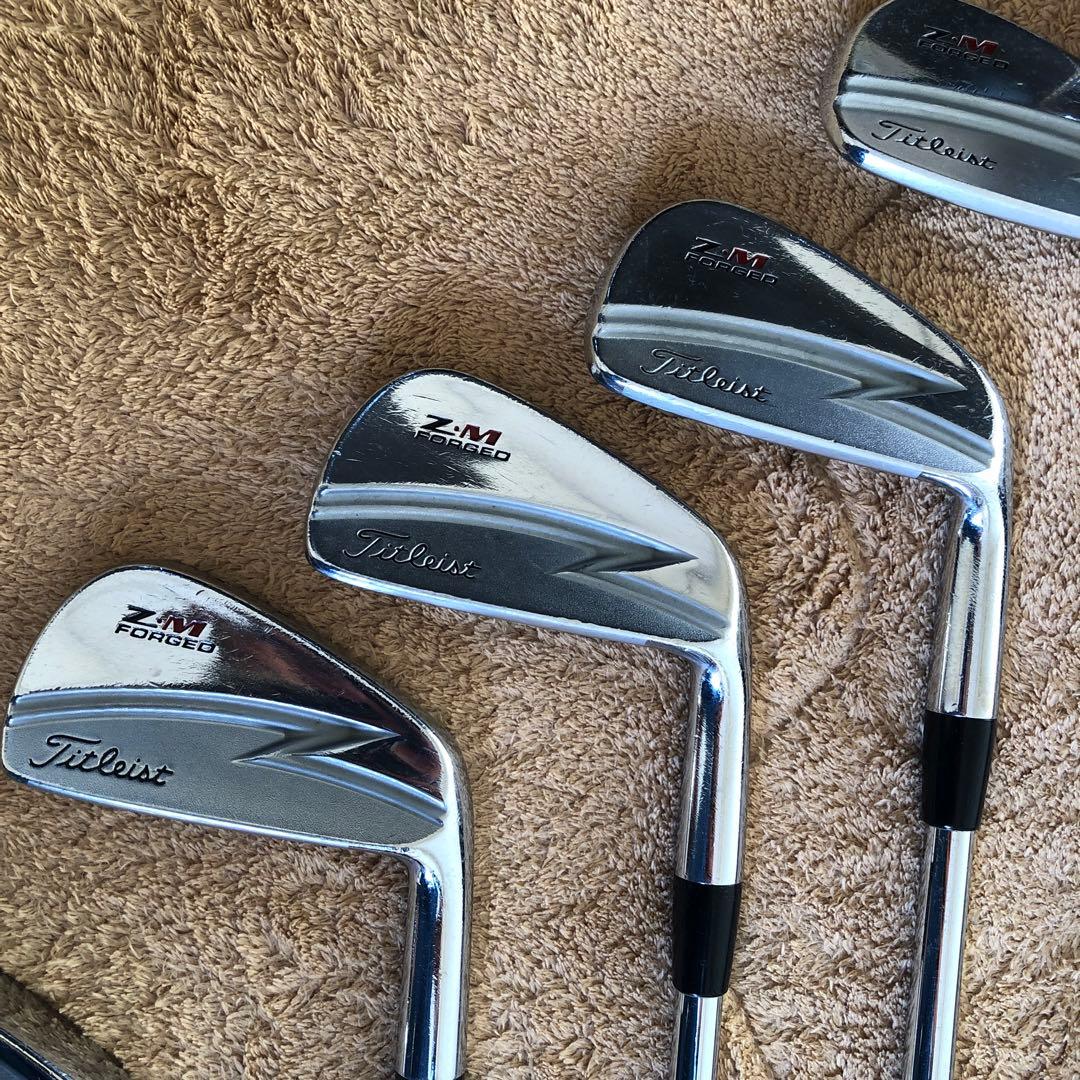希少】タイトリストZ・M FORGED アイアン 6本 Z・B 4番の計7本 - メルカリ
