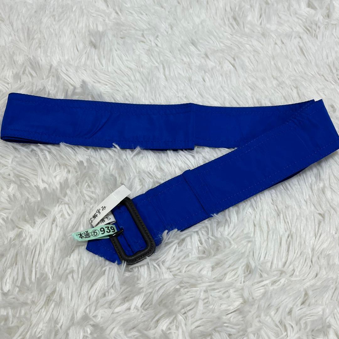 アクアスキュータム レインコート ベルト付 ブルー 大きいサイズ XL