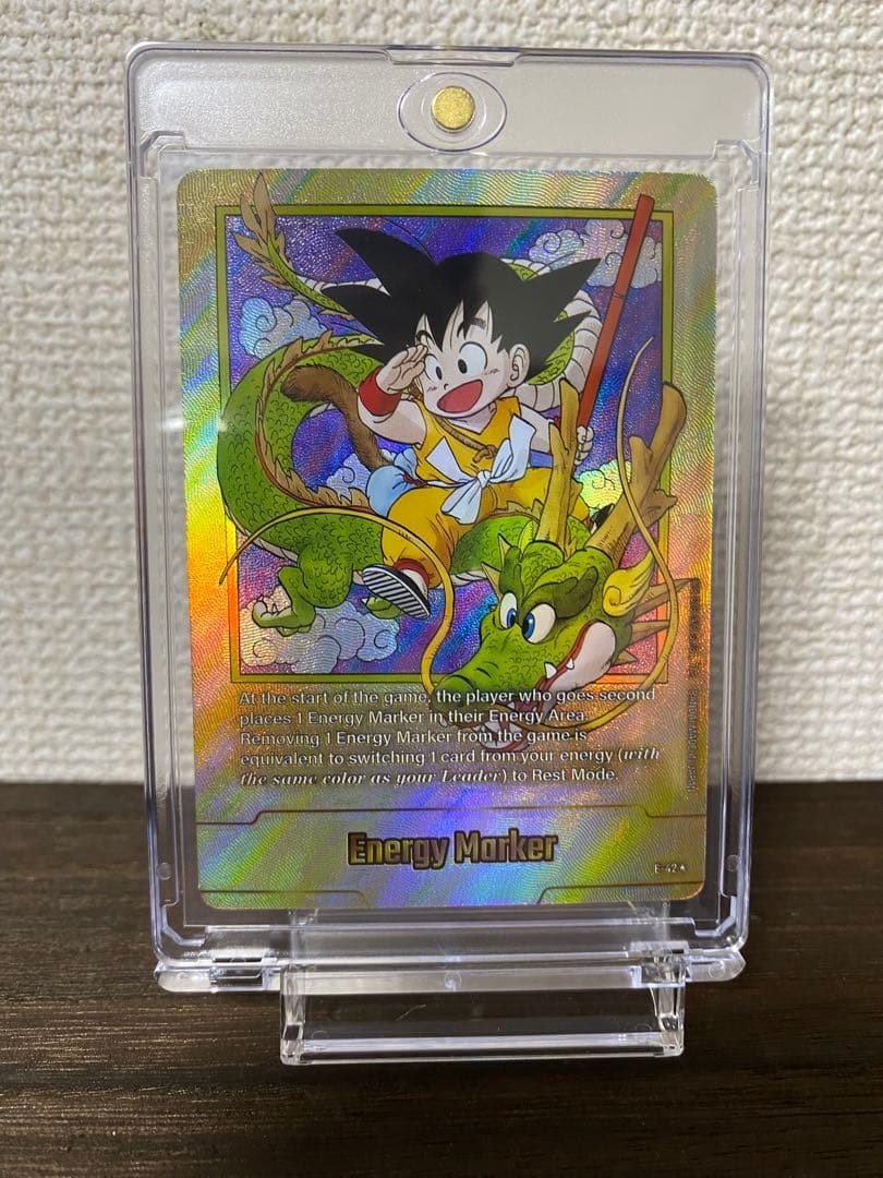 ドラゴンボール マンガブースター01エナジーマーカー 金 E-42 1巻 英語