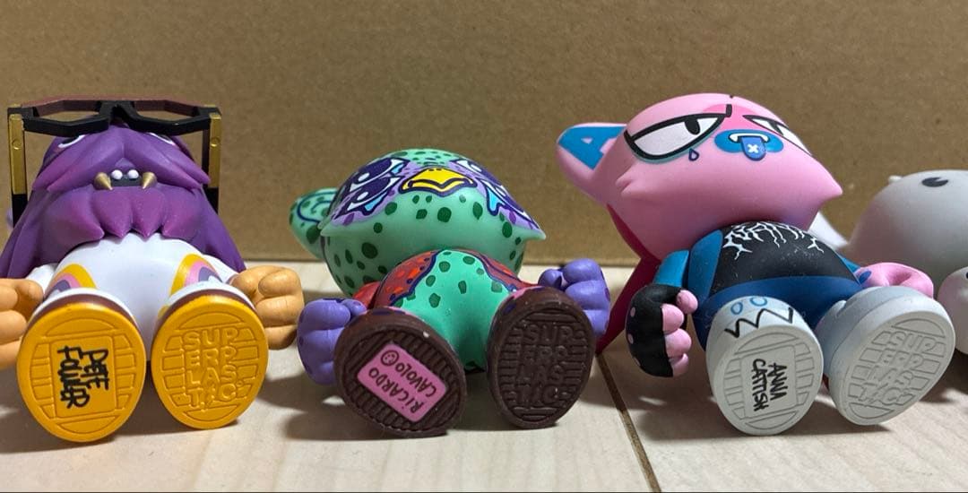 スーパープラスチック ジャンキーシリーズ3 グギモン フィギュア 5体