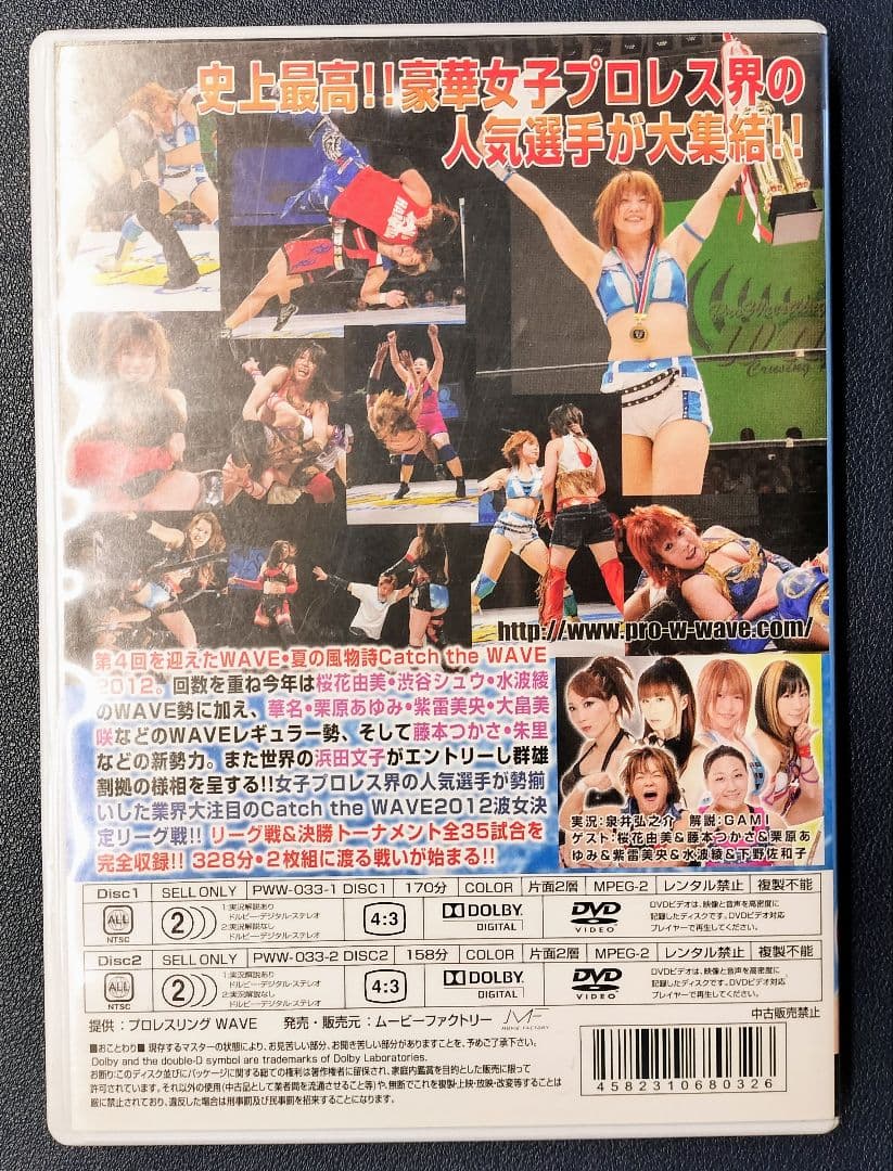 Pro Wrestling WAVE 2012 波女決定リーグ戦 女子プロ