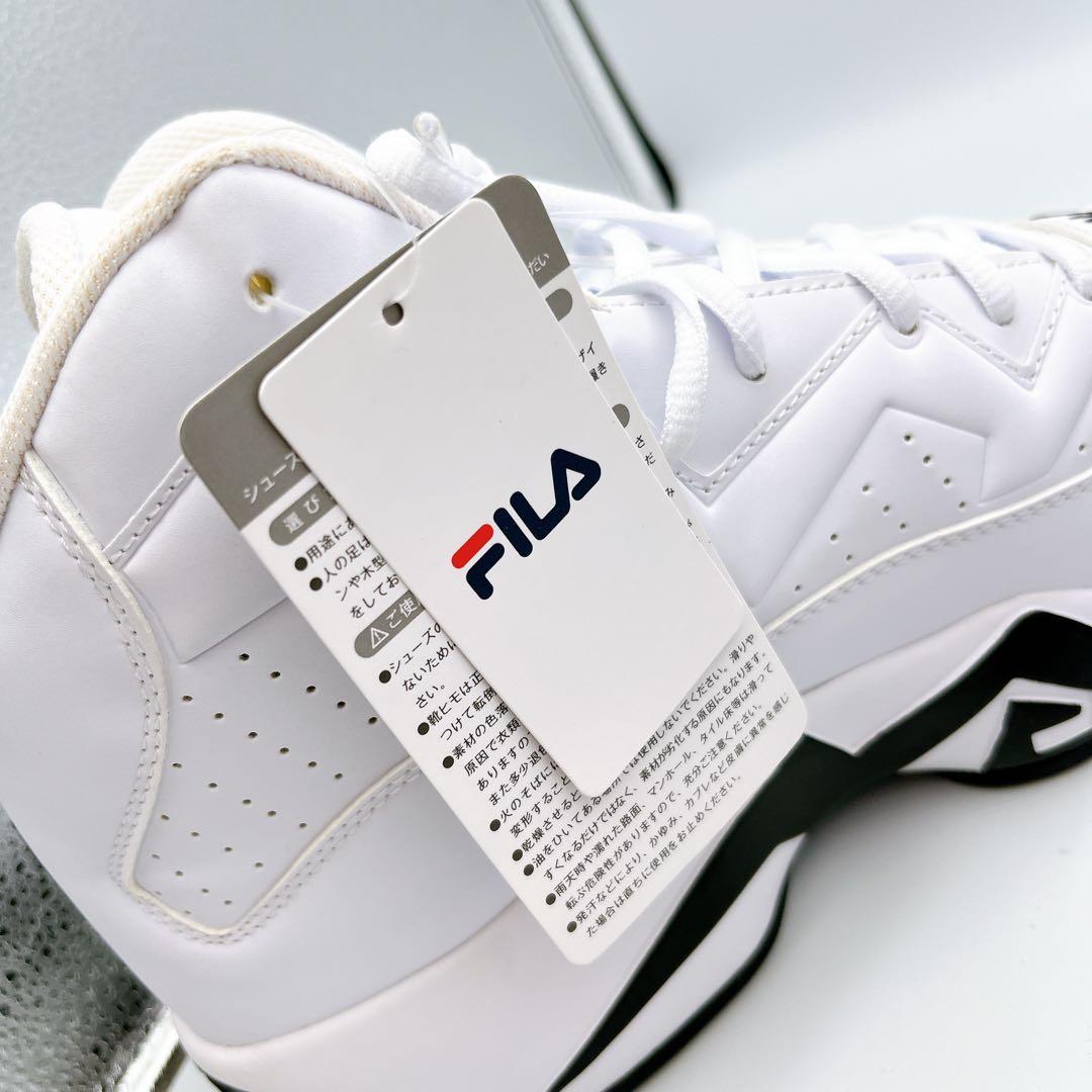 フィラ マッシュバーン ホワイト 30.0cm スニーカー シューズ ハイカット