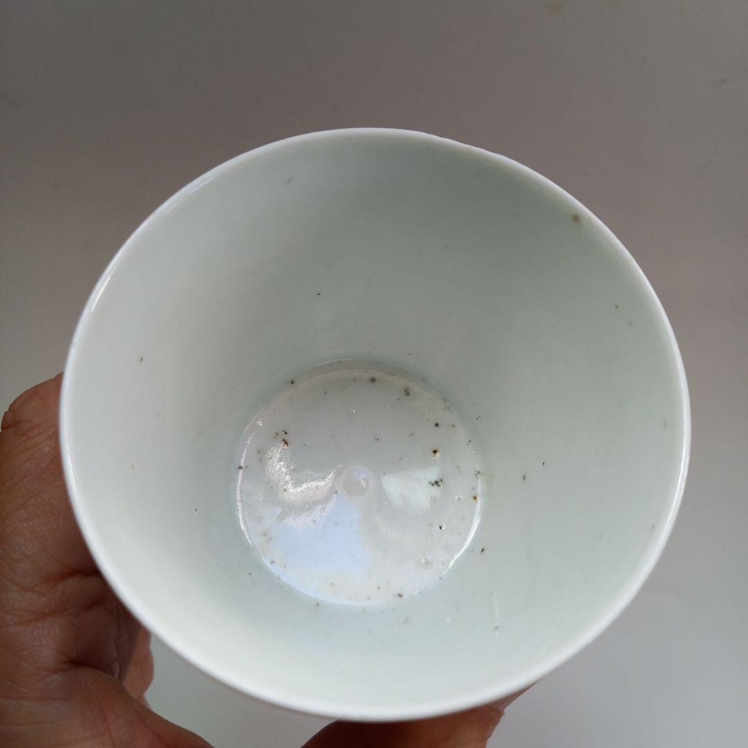 古伊万里 白磁 そば猪口 ソバ猪口 江戸骨董