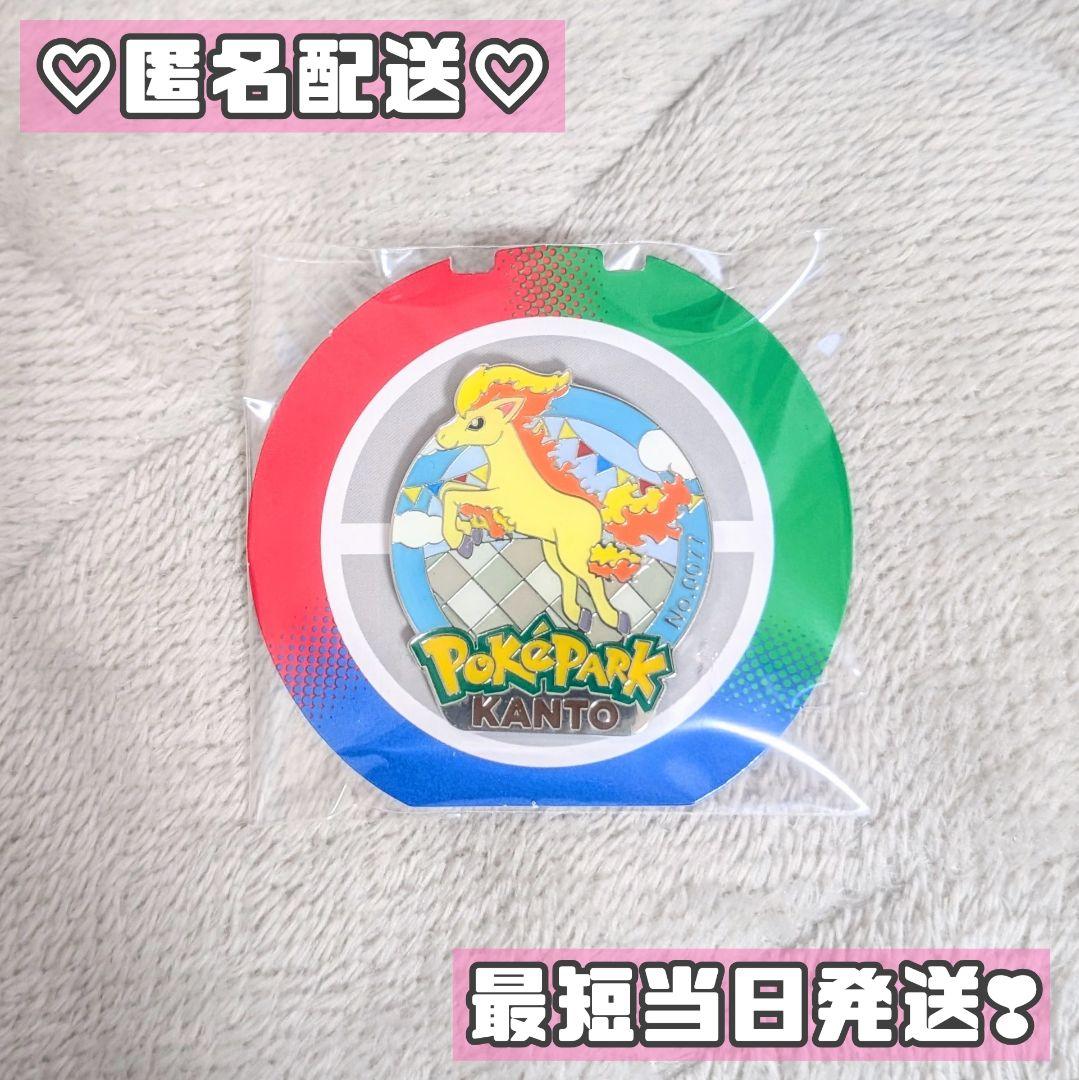 ポケパーク カントー ピンズ ピンバッジ モンスターボール ポニータ