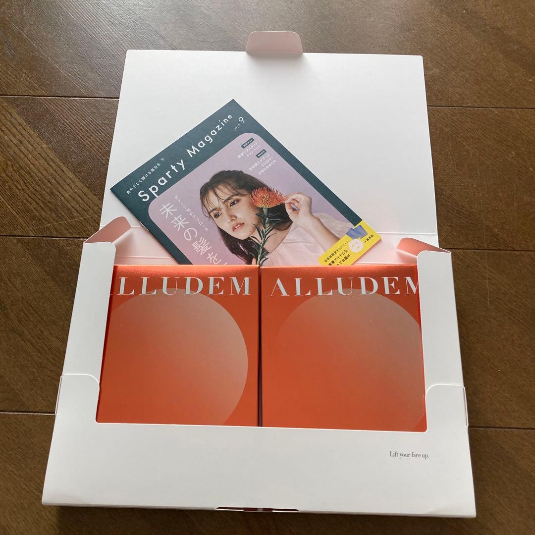 本日発送可能　2箱　ALLUDEM  ダーマリフトマスクC4包+ミストセット Amazon.co.jp: 【特殊製法の溶け込むパック】アリュデム ダーマリフト