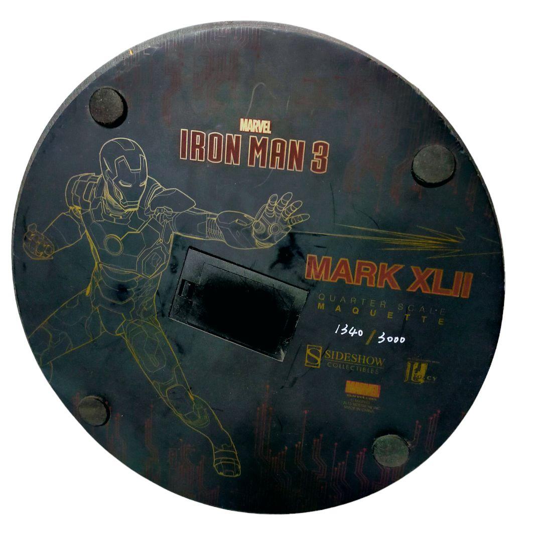 激レア-箱有り・点灯確認済】アイアンマン フィギュア サイドショウ