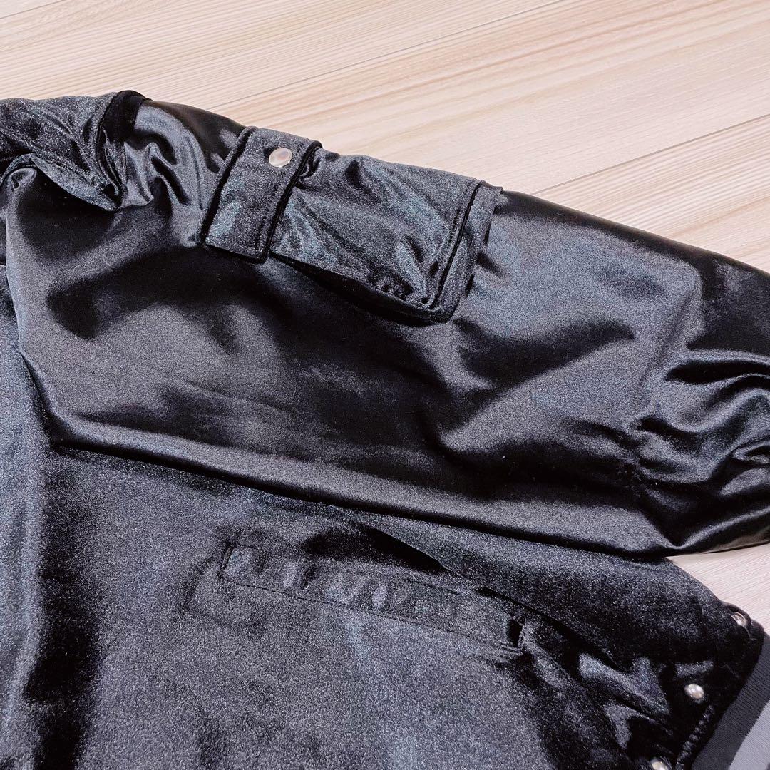 送料無料 美品 dimmoire Messy Bones ベロアスカジャン 刺繍 - メルカリ