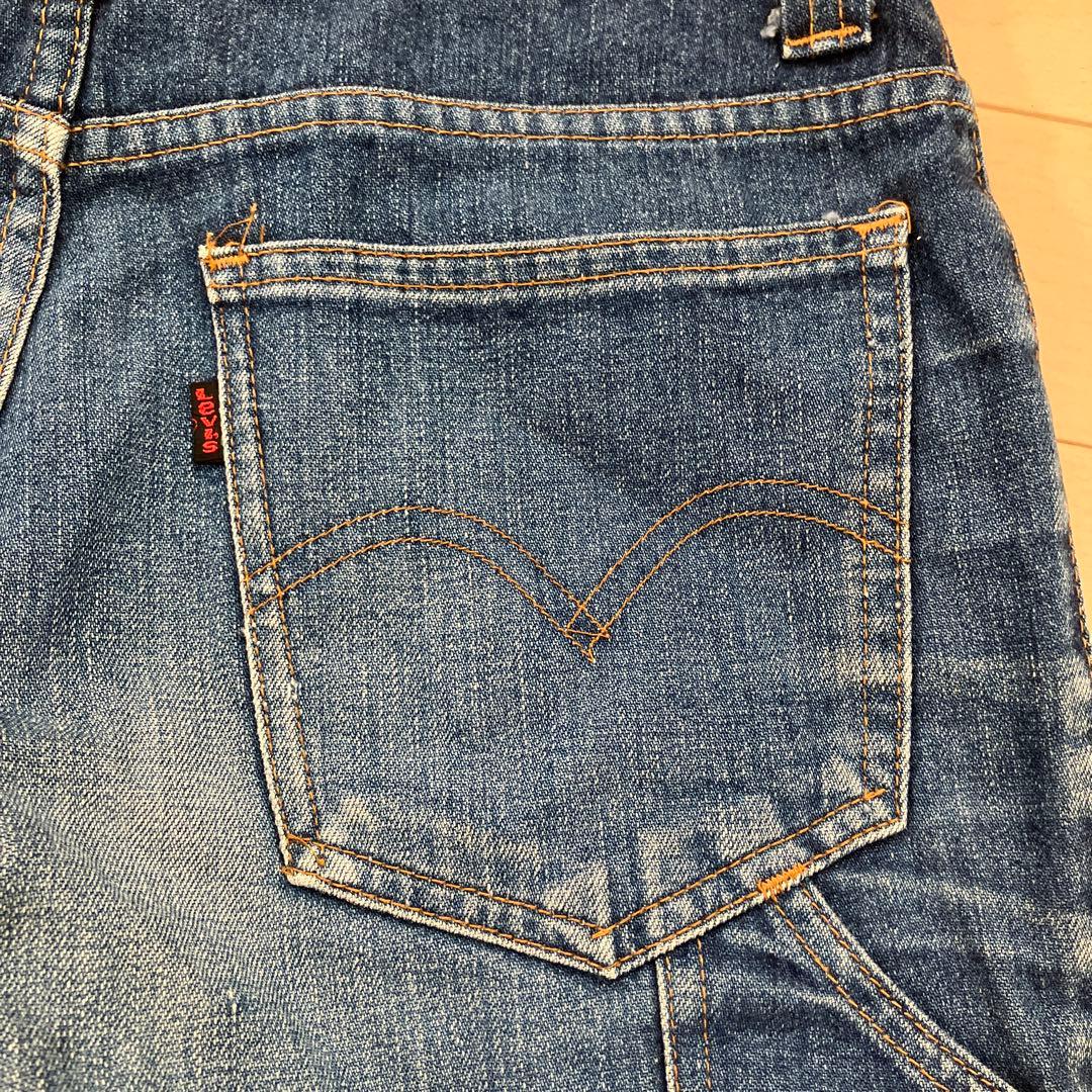 7.17 リーバイス656 デニムワークパンツ ジーンズ ブルー W30L34