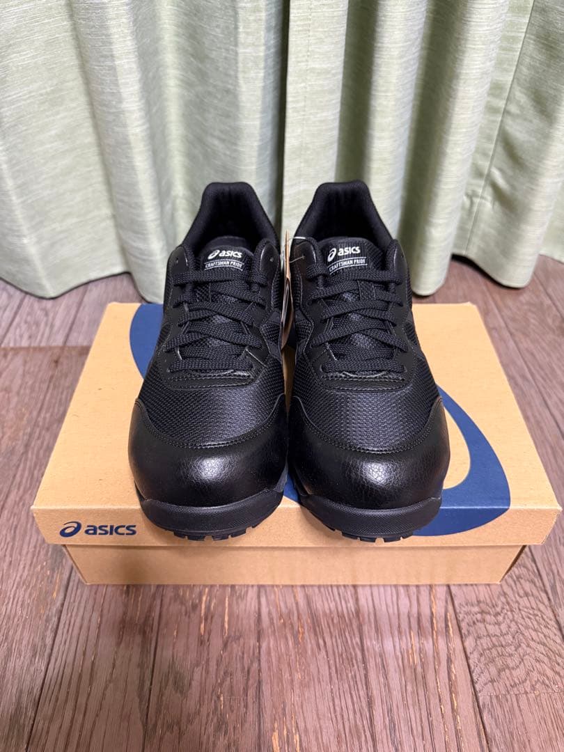 asics WINJOB CP201 ブラック安全靴 メンズ 26.5cm