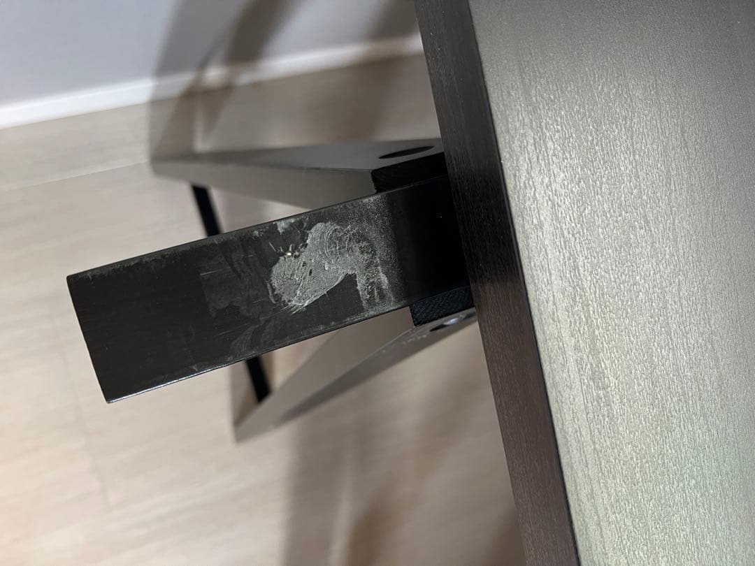 IKEA イケア ODDVALD オッドヴァルドブラック2脚セットテーブル