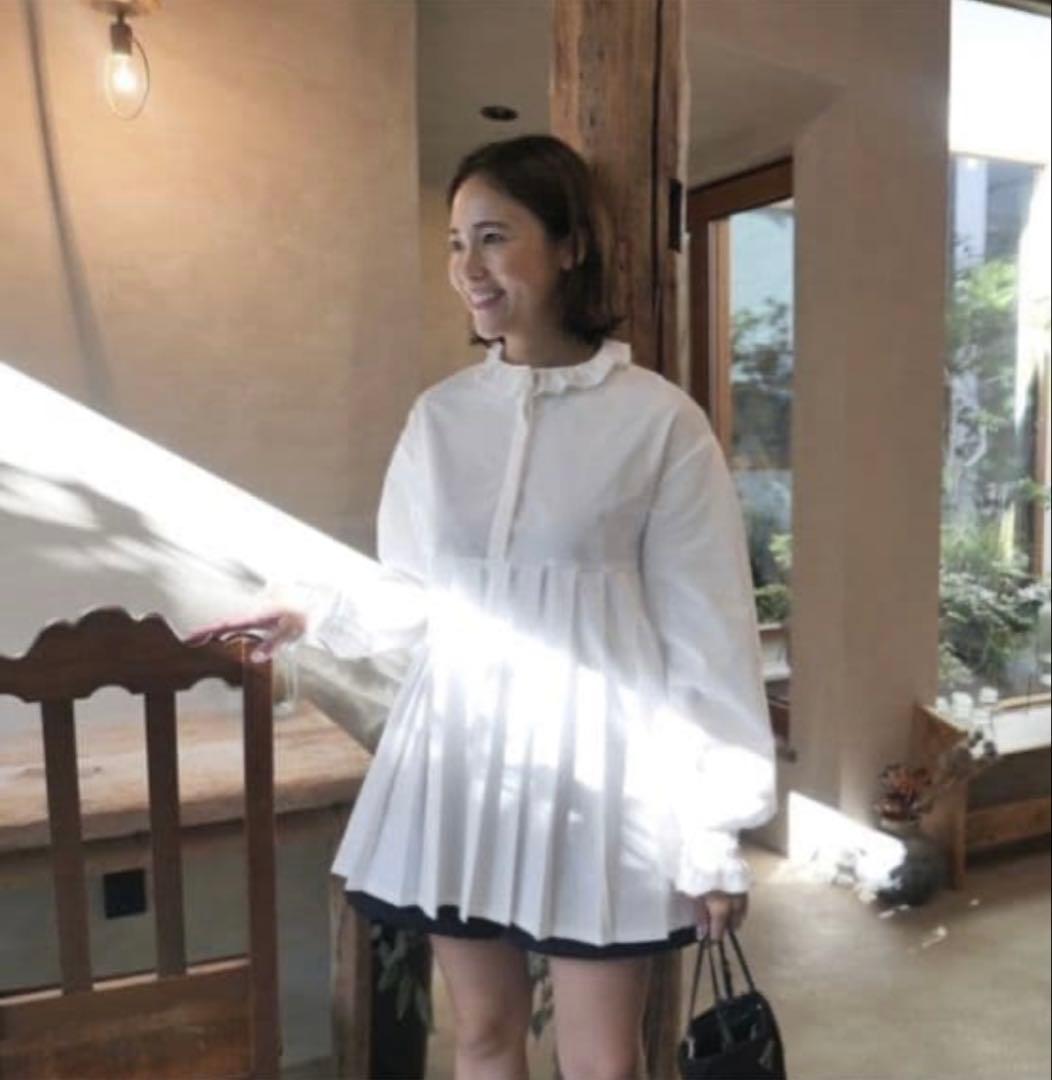 rosymonster ロージーモンスター ルミエールチュニックブラウス 白