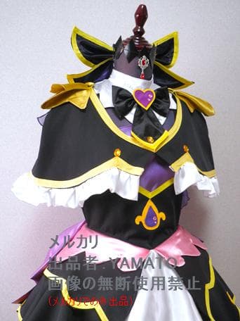 m*i様 名探偵プリキュア!　＜キュアアルカナ・シャドウ　森亜るるか＞風　コスプ