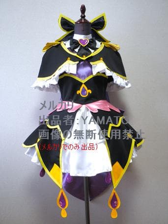 m*i様 名探偵プリキュア!　＜キュアアルカナ・シャドウ　森亜るるか＞風　コスプ