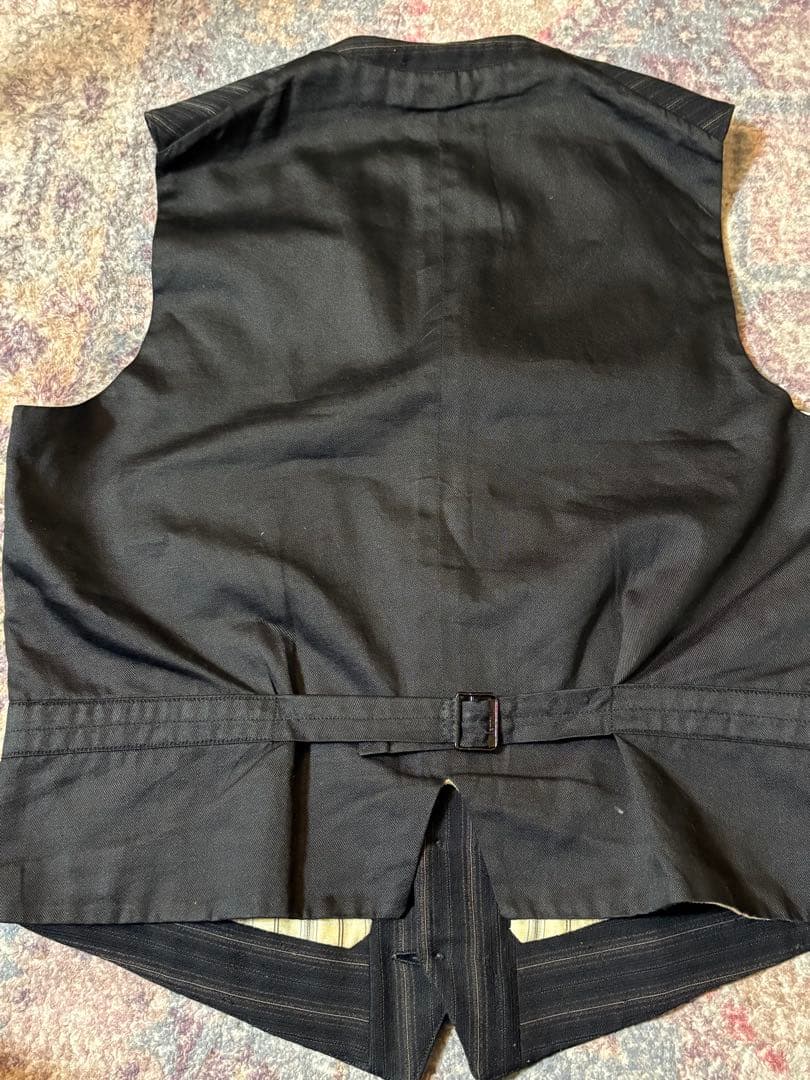 50s French Vintage Stripe Gilets