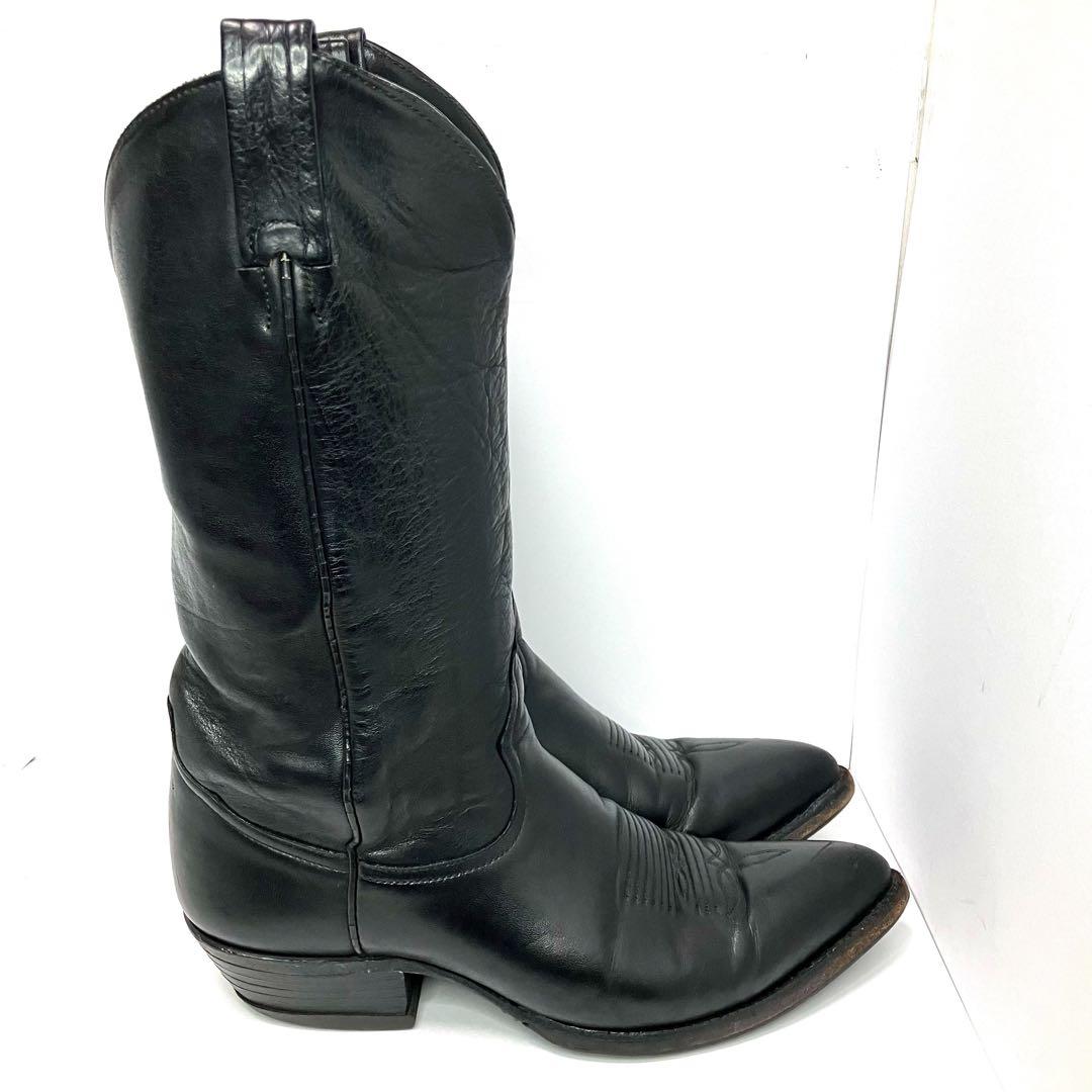 Tony Lama トニーラマ ウエスタンブーツ 6158 ブラック 8.5D - メルカリ