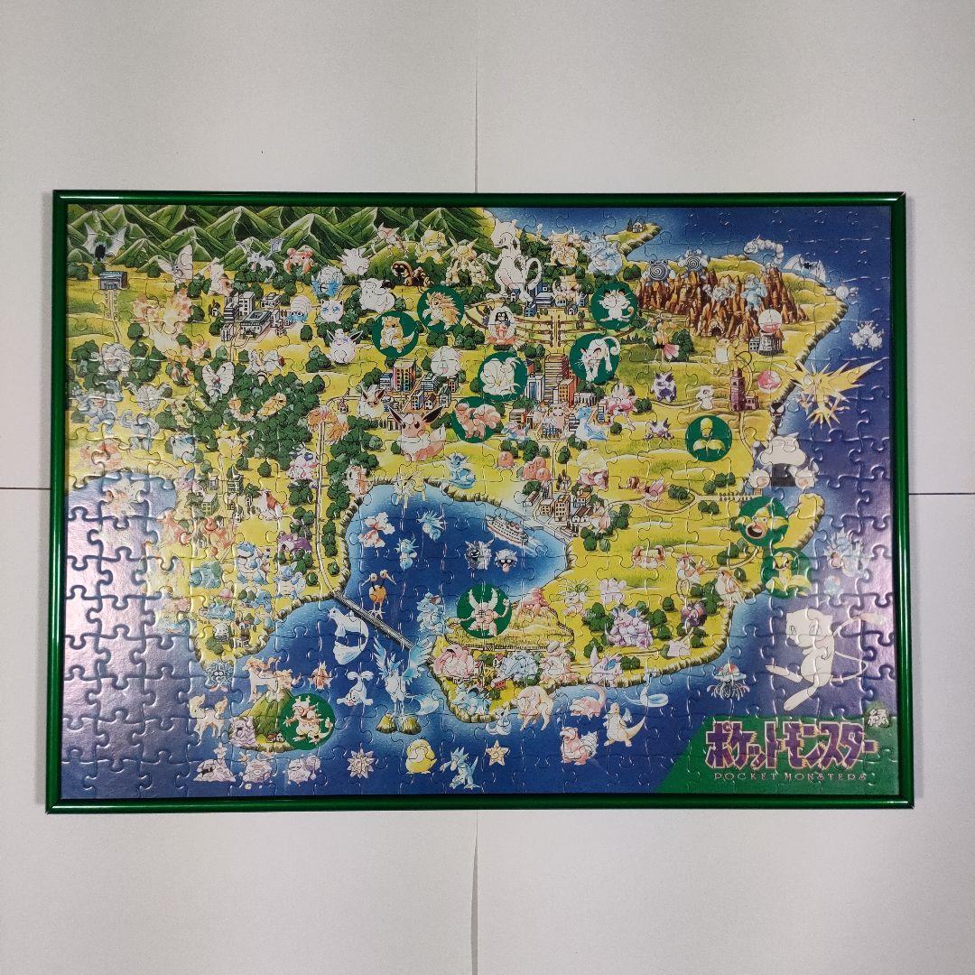 ポケットモンスター ポケモン‪図鑑*初期*パズル*赤緑セット(額縁付き‬