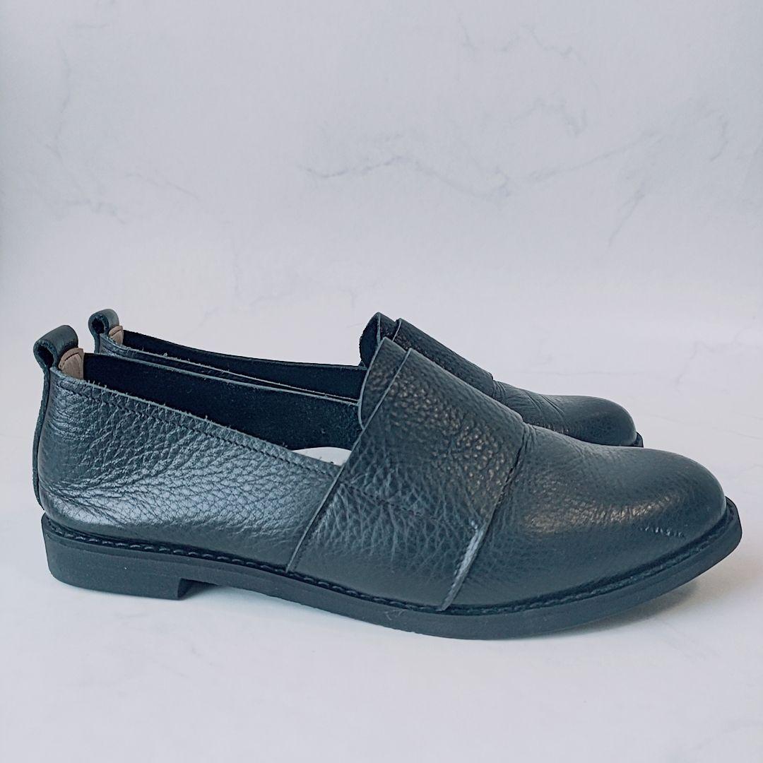 美品✨OURHOME Emiさん×ランブルダンス イタリア製レザーシューズ 23