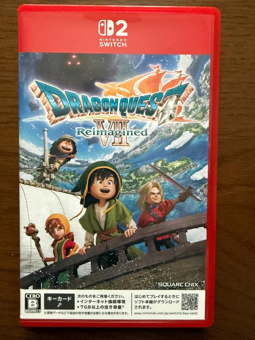 Switch2 ドラゴンクエスト7 Reimagined 早期特典使用済 - メルカリ