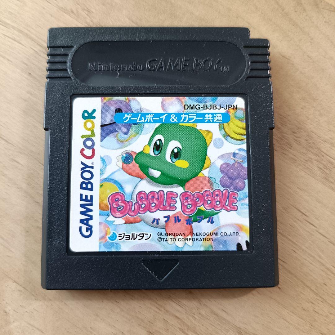 GBC】バブルボブル タイトーメモリアル ソフトのみ ゲームボーイカラー