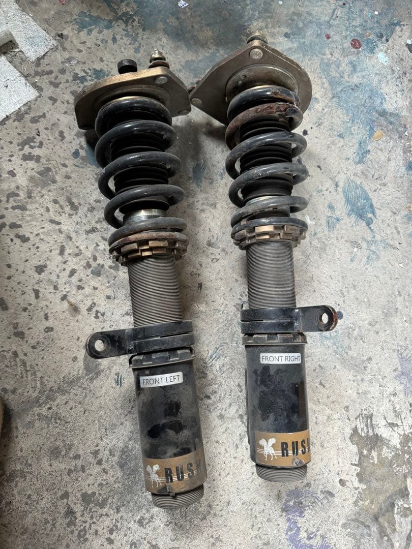 RUSH 車高調　K12マーチ 楽天市場】RUSH 車高調 マーチ K12 AK12 BK12 YK12 前期 後期 車高短