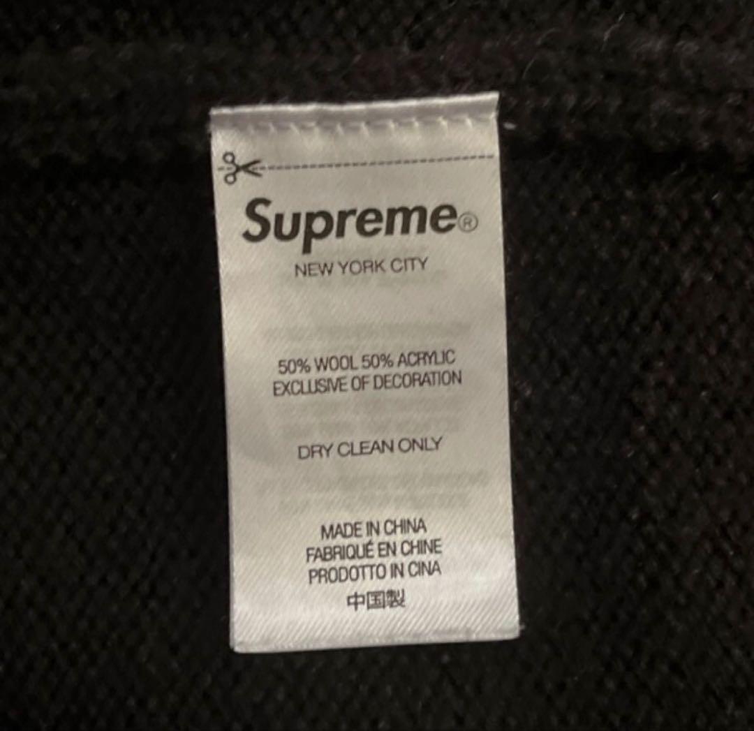 21FW week14 Supreme Pilled Sweater Black - メルカリ