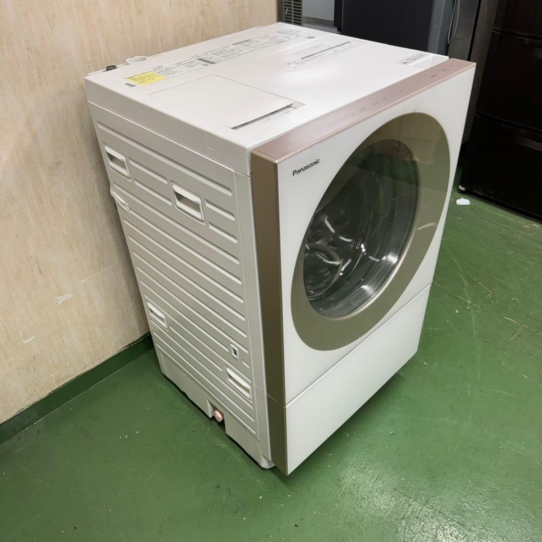 117パナソニックドラム式洗濯機 乾燥付き10/5キロ 小型 一人暮らし 左開き