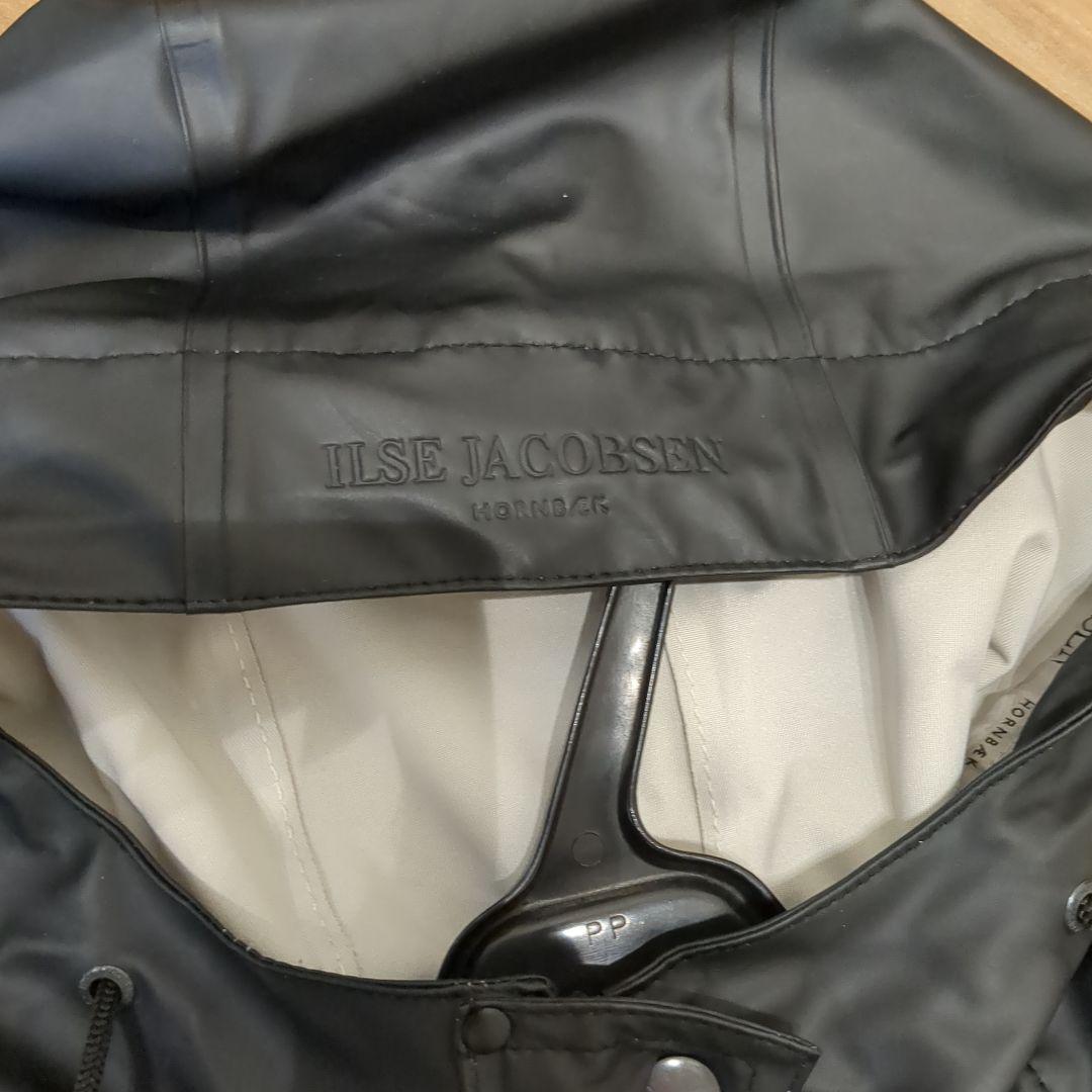 ILSE JACOBSEN ブラックレインコート38 - メルカリ