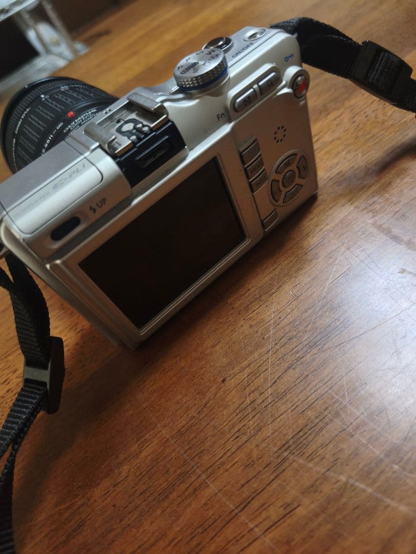 Olympus E-PL1 レンズ ストラップ バッテリー 本体 セット - メルカリ