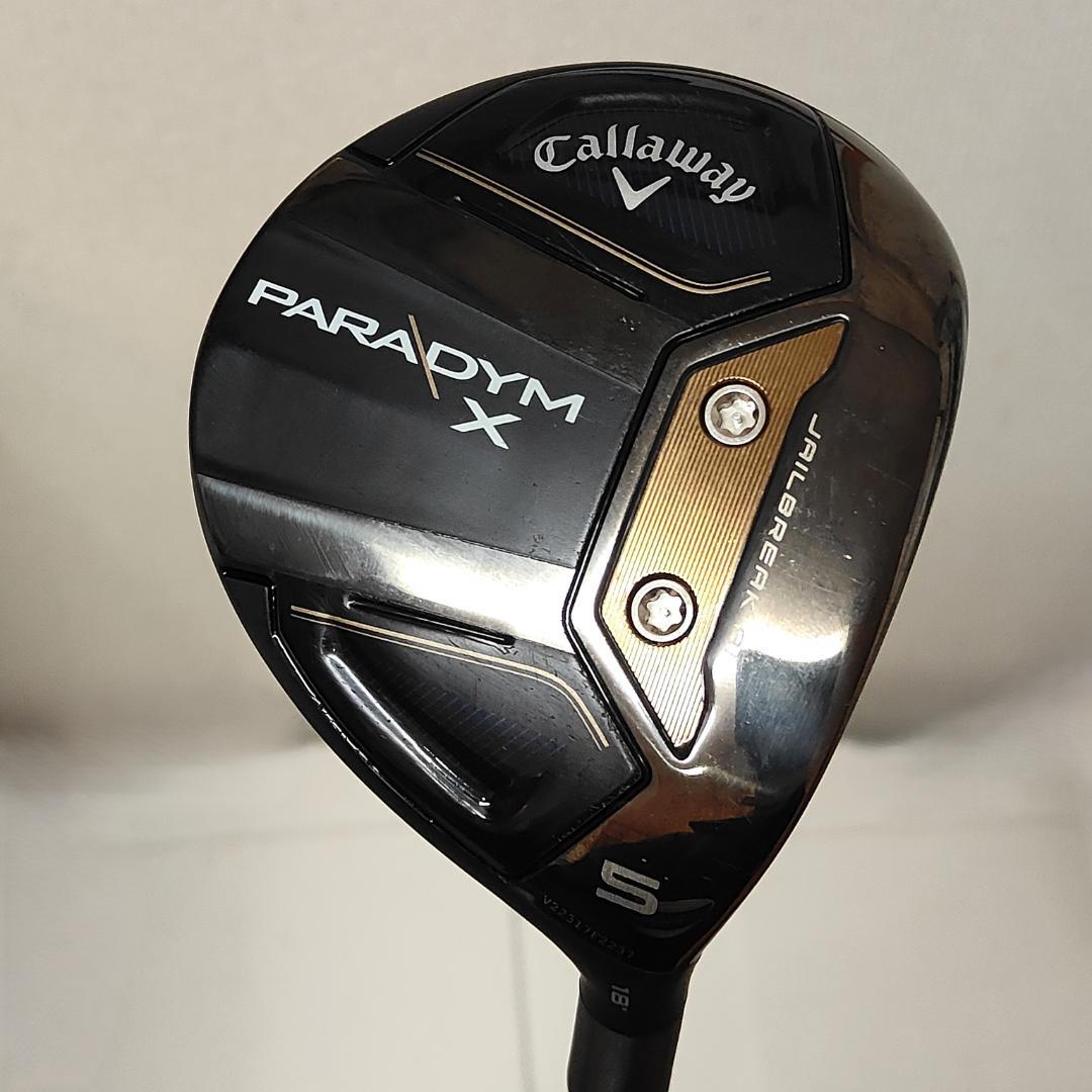 キャロウェイ パラダイムX 5W VENTUS TR5 S 純正シャフト